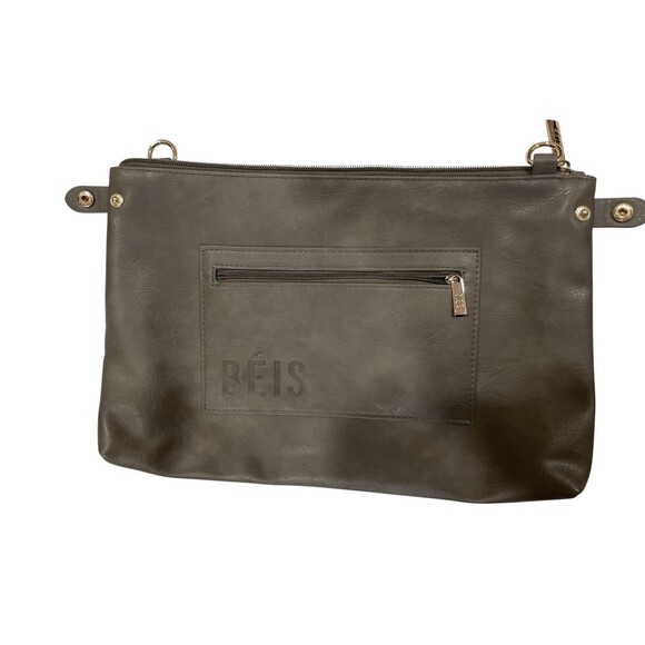 BEIS Everyday Tote Charcoal by Shay Mitchell | Large Carryall Bag Travel Work - Picture 6 of 7